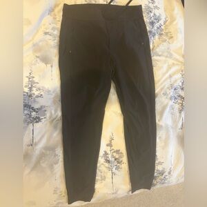 Athleta Women's Black Track Pants 14T Tall!